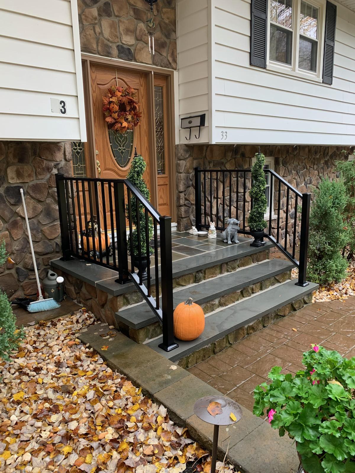 Steel Stair and Porch Railing