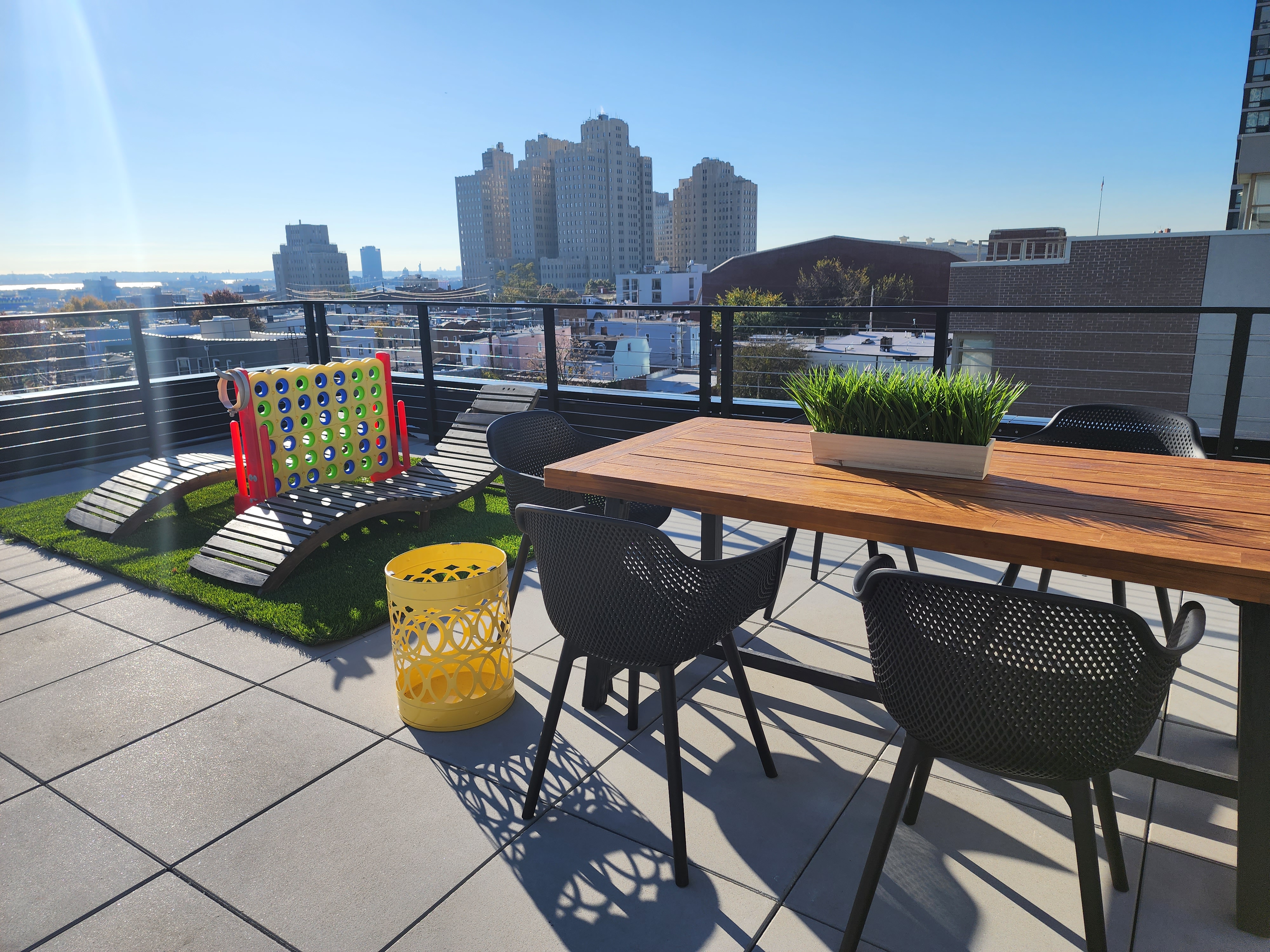 Steel Rooftop Terrace Railing