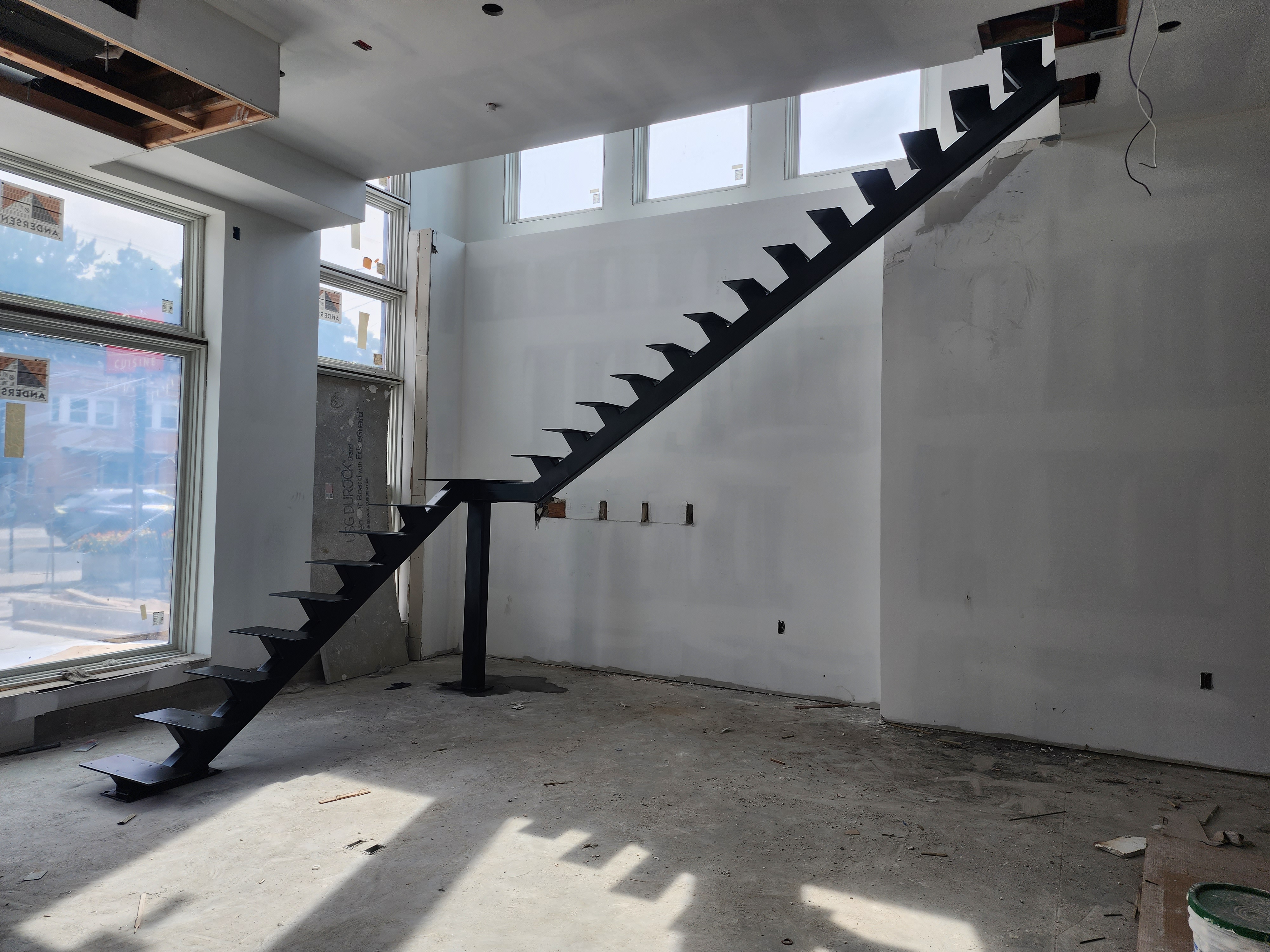 Custom Steel Staircase Frame, photo 2