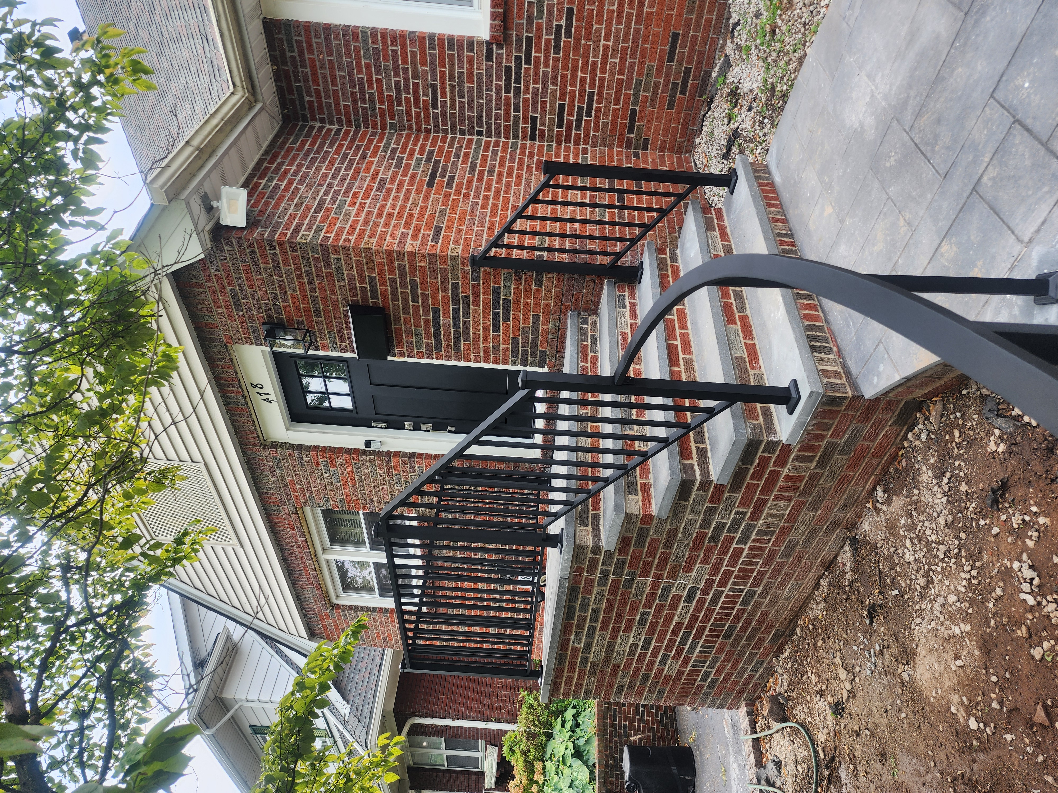 Steel Stair and Porch Railing