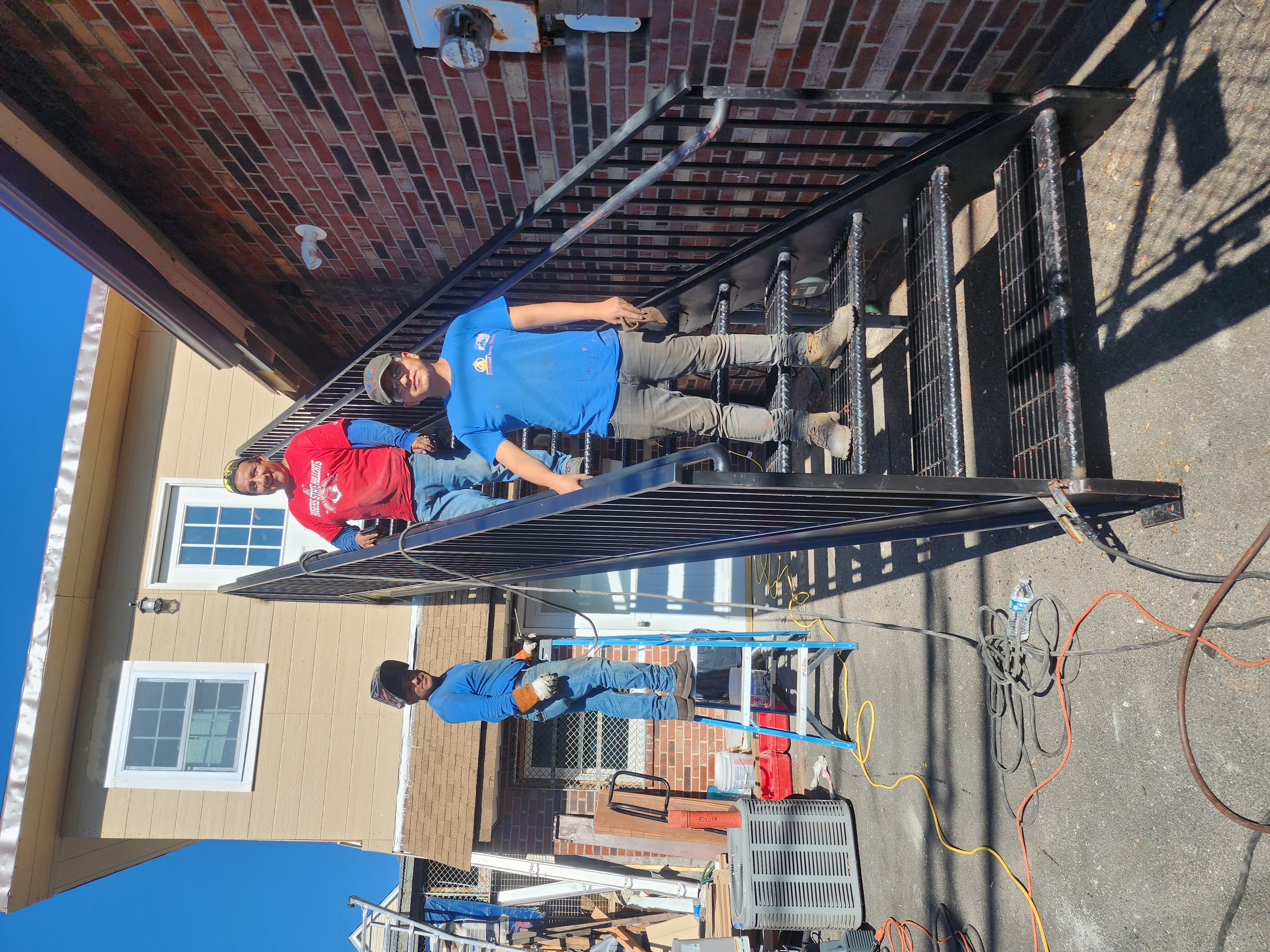 Emergency Staircase Installation